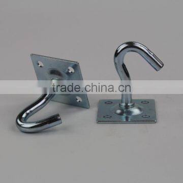 Rope Galvanized wind hook with fixing plate