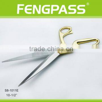 S8-1011E 10.5 Inch Stainless Steel Blades With Zinc Alloy Handle Scissors For Cutting Fabric photo-4