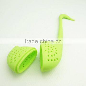 16050 Hot Selling Goose Shape Silicone Tea Strainer photo-5