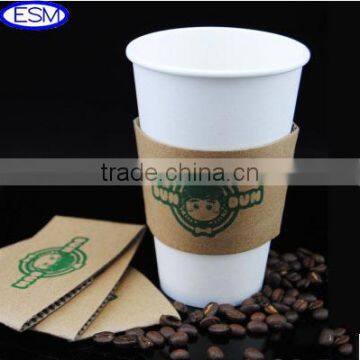 Sleeve Type and coffee cup hot cup Use paper coffee cup sleeve