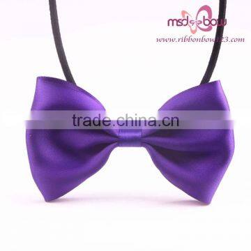 Pre Made Ribbon Bow Tie With Dog photo-3