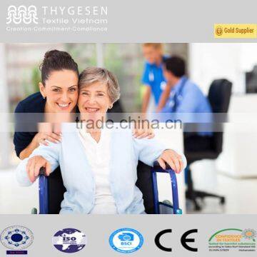comfortable white patient uniform