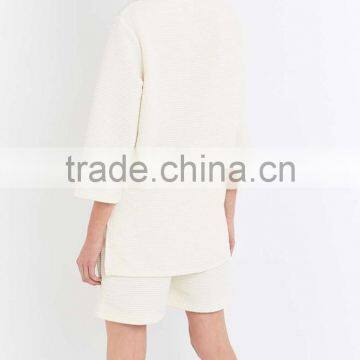 Best Selling Women 100% Polyester White Sweatshirt for Sale photo-5