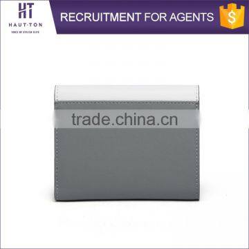 China Wholesale Girls Mini Wallets Hot Sale Professional Women Genuine Split Cow Leather Walllet For Lady photo-5