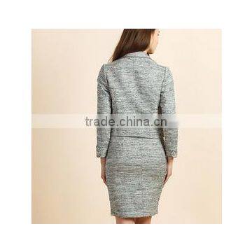100% New Wool Ladies Skirt Suits Latest Design WMSU20150013 photo-2