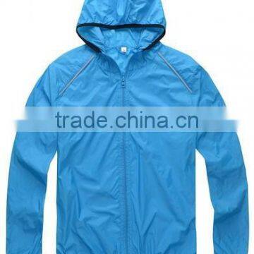 NYLON TAFFETA WINDBREAKER SUN PROTECTION JACKET