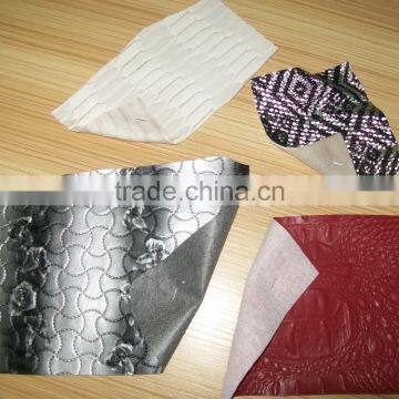 Pvc Leatherette Stock Lots for Women Bag and Shoes