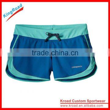 Hot selling polyester running sportswear, wholesale mens/ladies running shorts