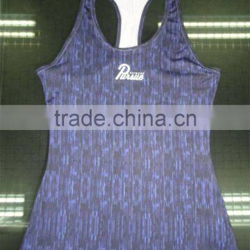 Girls Sublimation Print Tank Tops photo-5