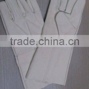 Long furniture leather welding glove