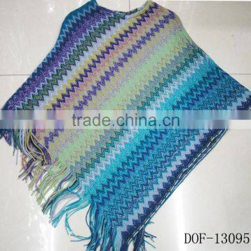 New Designer Grey Sequin Glitter Knitted Shawl for Winter photo-2