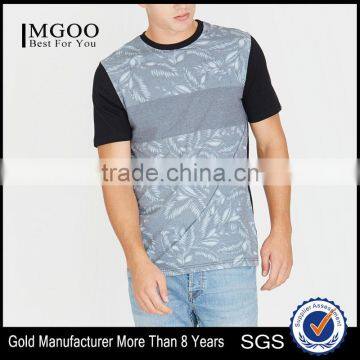 MGOO New Launched Digital Printing T Shirt In Bulk Men Short Sleeve Cotton T-shirts