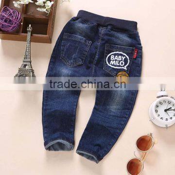 Newest Design Kids Boys Jeans Pants Latest Fashion Toddlers Denim Jeans Pants photo-2