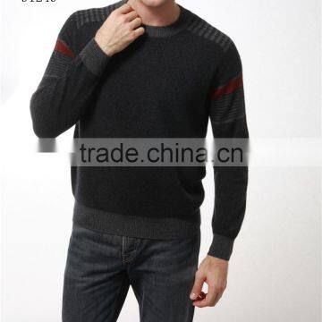 china wholesale boy knitwear latest cashmere sweater design for men 2014