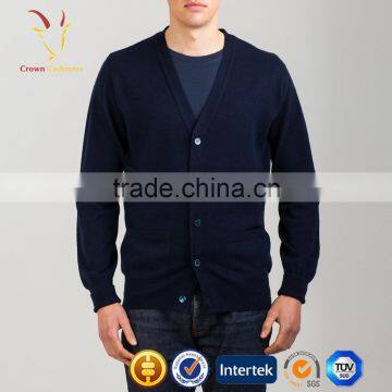 V Neck Knitted Men Cardigan Sweaters photo-2