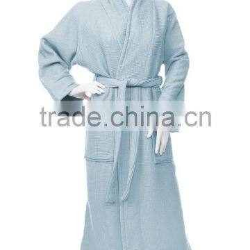 100% Premium Cotton Quick Dry Unisex Waffle Weave Bath Robe