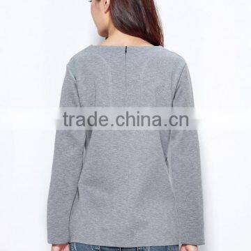 Female Hemp Grey Space Cotton Fleece photo-5