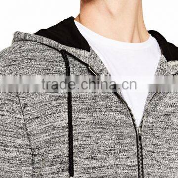 Wholesale Fashion Hoodies/ Custom Men Grey Hoody/bulk Blank Hoodies Factory photo-3