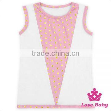 Hot Selling Summer Baby Cotton Vest Wholesale Baby Clothes Top,baby Flutter Tank Top