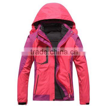 Newest Camping Fashion Waterproof Softshell Fabric Jackets