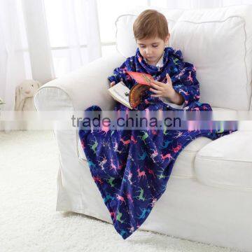 ShiJ Sofa TV Blanket With Sleeve 2017 Christmas Gift photo-4