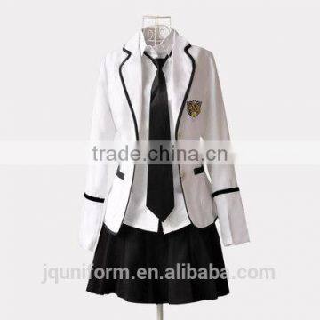 Juqian Wholesale Factory Price Blazer Suits Design School Uniform/Customized Western Style Blazer Nice High School Uniform photo-2
