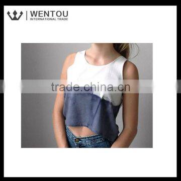 Wholesale Modern Natural Dye Crop Top photo-5