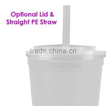 USA Made 20 oz Cool Color Changing Stadium Cup - Changes Color With Ice Cold Liquids, BPA-free and Comes With Your Logo photo-2