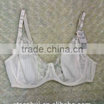 Solid Color Fancy Sexy Fat Women Wholesale Plus Size Bras in High Quality photo-4