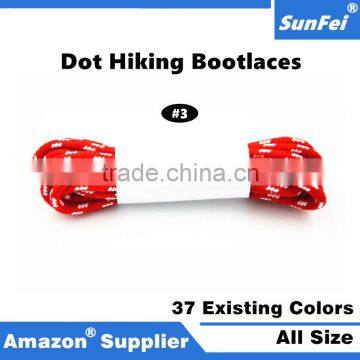 Flexible Hiking Walking Skate Polyester Boots Brand Shoelaces - Strong Durable Mountaineering boots shoelaces