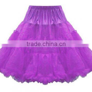 26" Retro 50s light Purple Swing Vintage Petticoat Rockabilly Tutu Fancy Net Underskirt