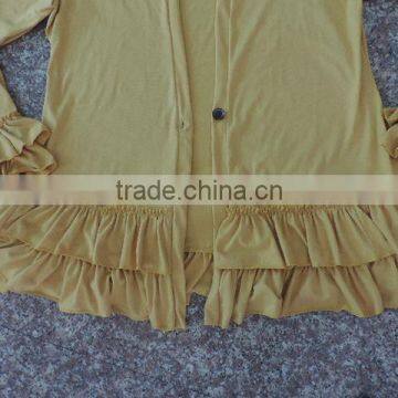 Wholesale 2016 Womans Jackets Super Cotton Ruffle Design Blouse Womans Spring Jackets photo-6