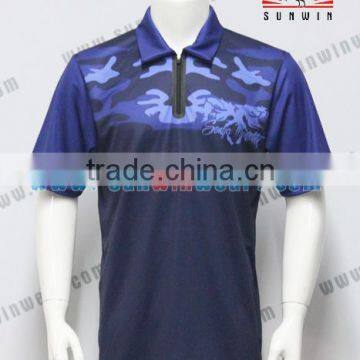 Dry Fit Sublimation Print Dart Shirts Men Jersey photo-3