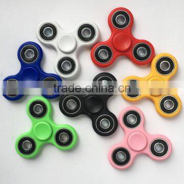 Fingertip Gyro Three Leaf Bearings Interdental Rotation EDC Decompression Toys Spiral Fingers Spot Lights With Lights photo-4