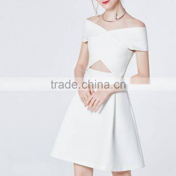 One Piece Fashion Sexy Strapless Party Dresses for Girls of 18 Years Old