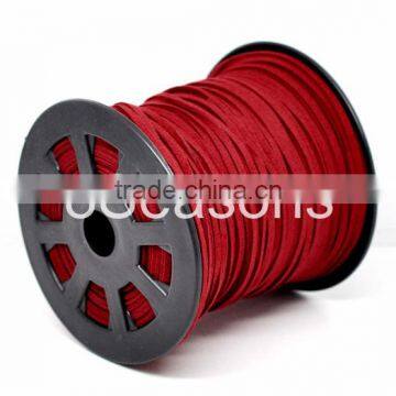 Wholesale Handmade 2.5mm Wide Red Velvet Cord for Necklace