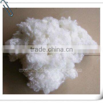 Raw white polyester staple fiber