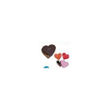Handmade Red Heart Shaped Gift & Craft Cardboard Jewellery Gift Boxes for girls