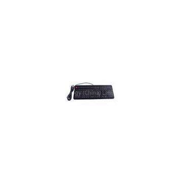 Ruggedized Touchpad Industrial Membrane Keyboard 108 Keys With Functional Keys