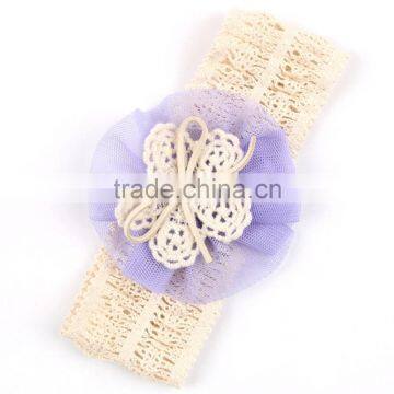 Newborn Baby Kids Girls Flower Headband Hair Band Headdress