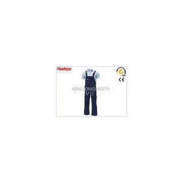 Mens Waterproof Bib And Brace Overalls , Industrial Painters Clothing Workwear