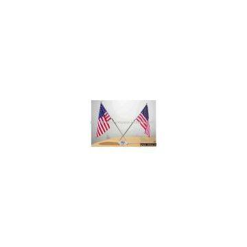 Desk / Table Flag Pole / Stand-Metal