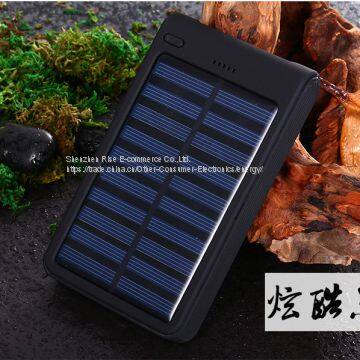 2017 Factory Universal Solar Charger Portable SolarPower bank 5000mah High capacity Power Banks