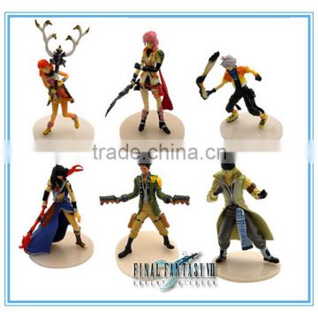 Newest Japanese game Final Fantasy PVC dolls action figure set of 5pcs Anime Figure wholesale price