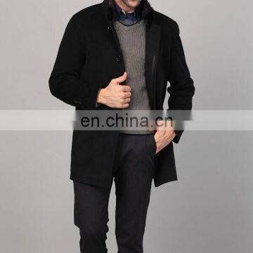 Wool Cashmere 2016 new style Overcoats for Men Winter