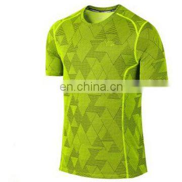 custom sublimation printed compression shirt