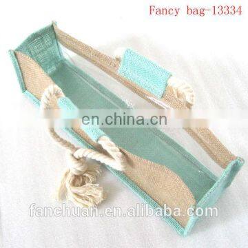 3 Side with Handle Wine Bottle Container