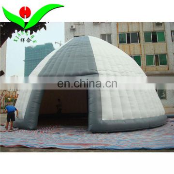 China factory outdoor new design big waterproof inflatable yurt tent Dia.10m for sale