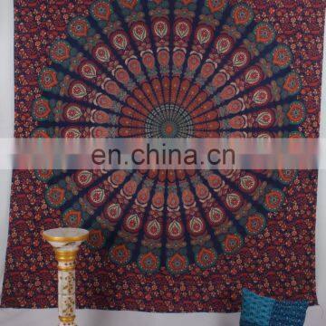 Traditional Mandala Tapestry Hippie Bohemian mandala Wall Hanging Bed spread, Tapestry Cotton Bed sheet, Bed Cover