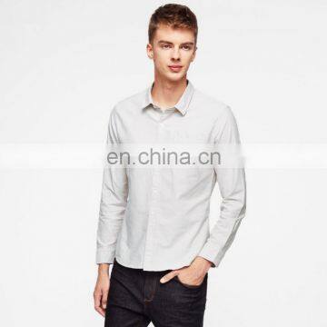 T-MSS546 White 100% Cotton Business Tailor Made Mens Dress Shirts photo-5